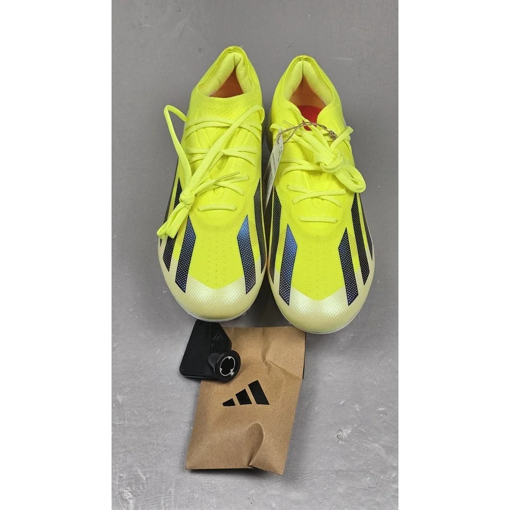 Adidas X Crazyfast.1‎ Elite Soccer Cleats Mens 7 Yellow SG IF0665 NWOB